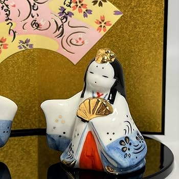 桃の節句 ひな人形 染錦 睦立 雛 2218 qqffhab 染錦睦立雛 – 中外陶園オンラインストア